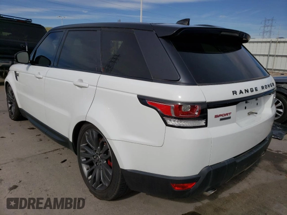 2017 Land Rover Range Rover with VIN IDCO003816ZZ, listed as a Copart auction lot 40844262 with 17,263 mi miles and Salvage Title. Bid and sale history available at DreamBid. Image 3.