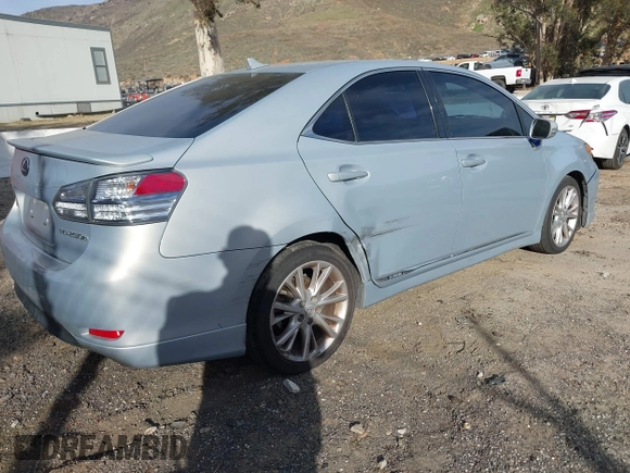 2010 Lexus HS 250h with VIN JTHBB1BA8A2014764, listed as a IAAI auction lot 41685788 with 356,543 mi miles and . Bid and sale history available at DreamBid. Image 4.