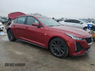 2024 Cadillac CT5 Sport z VIN 1G6DP5RKXR0116305, wystawiony jako Copart lot #44306555 z przebiegiem 953 mil mil oraz Szkoda całkowita • Salvage title. Historia ofert i sprzedaży dostępna na DreamBid. Obrazek 4.