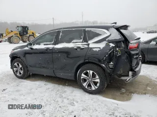 2017 Honda CR-V LX with VIN 5J6RW6H32HL007270, listed as a Copart auction lot 45537275 with 156,617 mi miles and Salvage Title. Bid and sale history available at DreamBid. Image 2.