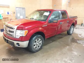2014 Ford F-150 XL with VIN 1FTFW1EF8EKE88010, listed as a IAAI auction lot 41522921 with 117,918 mi miles. Bid and sale history available at carsss.com. Image 17.