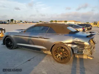 2017 Ford Mustang EcoBoost Premium with VIN 1FATP8UH5H5294989, listed as a Copart auction lot 52748585 with 82,291 mi miles and Salvage Title. Bid and sale history available at carsss.com. Image 2.