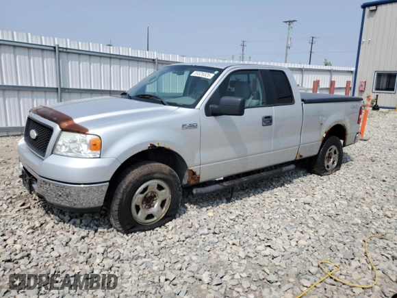 2006 Ford F-150 XLT with VIN 1FTPX14566KA94081, listed as a Copart auction lot 59326325 with 124,063 mi miles and Clean title. Bid and sale history available at DreamBid. Image 1.