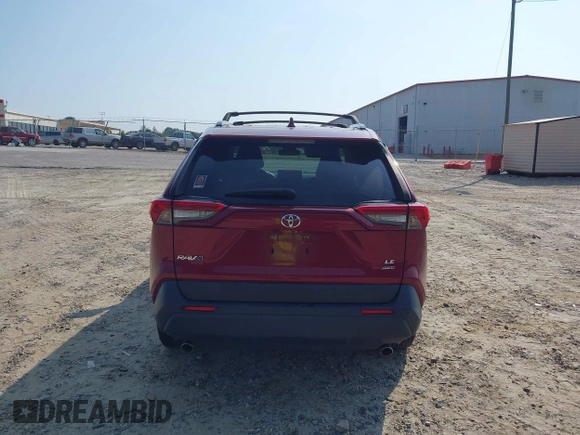 2019 Toyota RAV4 LE with VIN JTMF1RFV9KD029118, listed as a IAAI auction lot 42590704 with 48,976 mi miles and . Bid and sale history available at DreamBid. Image 16.