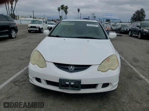 2002 Acura RSX Auto with VIN JH4DC54852C013753, listed as a Copart auction lot 53722285 with 296,540 mi miles and Salvage Title. Bid and sale history available at carsss.com. Image 13.