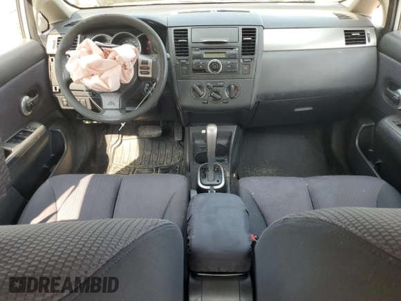 2007 Nissan Versa SL with VIN 3N1BC11E87L401537, listed as a Copart auction lot 60481435 with 383,005 mi miles and Salvage title. Bid and sale history available at DreamBid. Image 8.