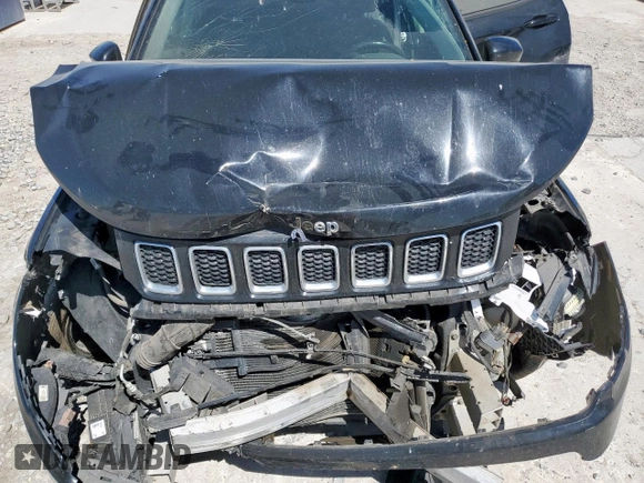 2018 Jeep Compass Limited with VIN 3C4NJDCB5JT332771, listed as a Copart auction lot 50347145 with 173,687 mi miles and Salvage Title. Bid and sale history available at DreamBid. Image 14.