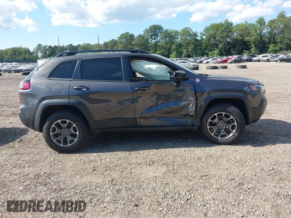 2022 Jeep Cherokee Trailhawk с VIN 1C4PJMBX7ND546193, выставлен на аукционе IAAI как лот 42785874 с пробегом 19 252 миль миль и . История ставок и продаж доступна на DreamBid. Изображение 13.