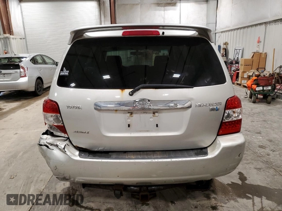 2007 Toyota Highlander with VIN JTEHW21A270038923, listed as a Copart auction lot 86489954 with 289,365 mi miles and Clean title. Bid and sale history available at DreamBid. Image 6.