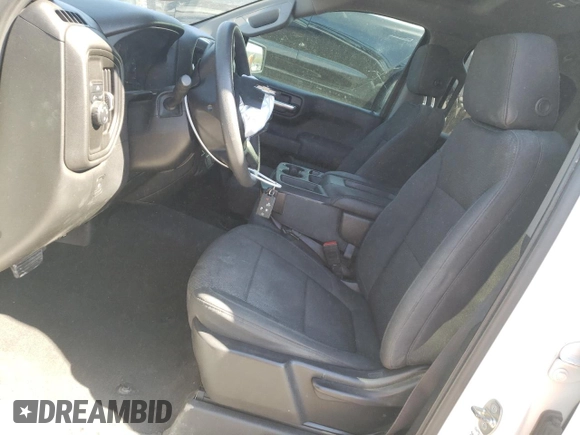 2020 Chevrolet Silverado 1500 Custom with VIN 1GCRWBEF1LZ102082, listed as a Copart auction lot 73054144 with 63,443 mi miles and Salvage Title. Bid and sale history available at carsss.com. Image 7.