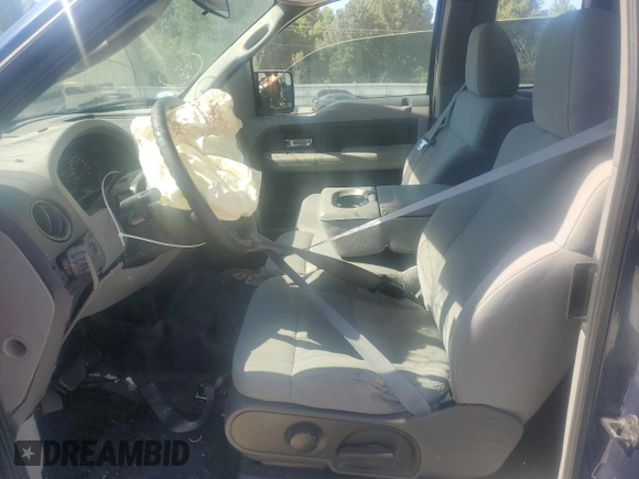 2008 Ford F-150 STX with VIN 1FTRX14W48FB67767, listed as a Copart auction lot 61669515 with Not provided miles and Salvage title. Bid and sale history available at DreamBid. Image 7.