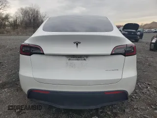 2023 Tesla Model Y Long Range with VIN 7SAYGDEE0PF746778, listed as a Copart auction lot 52704965 with 19,047 mi miles and Salvage Title. Bid and sale history available at DreamBid. Image 6.