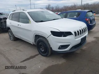 2019 Jeep Cherokee Latitude Plus with VIN 1C4PJMLB4KD213559, listed as a IAAI auction lot 41676384 with 120,562 mi miles and . Bid and sale history available at DreamBid. Image 1.
