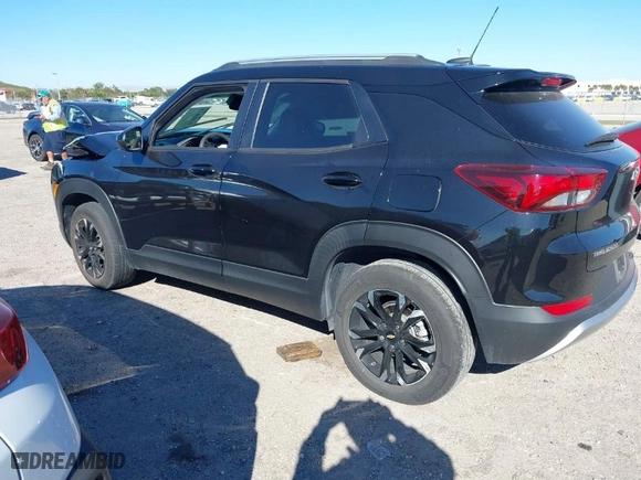 2022 Chevrolet TrailBlazer LT with VIN KL79MPSL4NB056463, listed as a IAAI auction lot 41289813 with 22,185 mi miles. Bid and sale history available at carsss.com. Image 3.