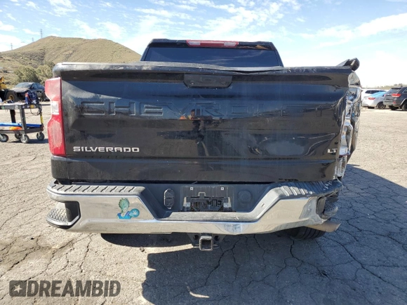 2023 Chevrolet Silverado 1500 LT with VIN 3GCPACEK0PG201605, listed as a Copart auction lot 45606365 with 58,692 mi miles and Salvage Title. Bid and sale history available at DreamBid. Image 6.