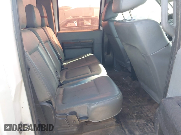2015 Ford F-350 XL with VIN 1FT7W3AT0FEB56493, listed as a IAAI auction lot 41629744 with 261,988 mi miles and . Bid and sale history available at DreamBid. Image 8.