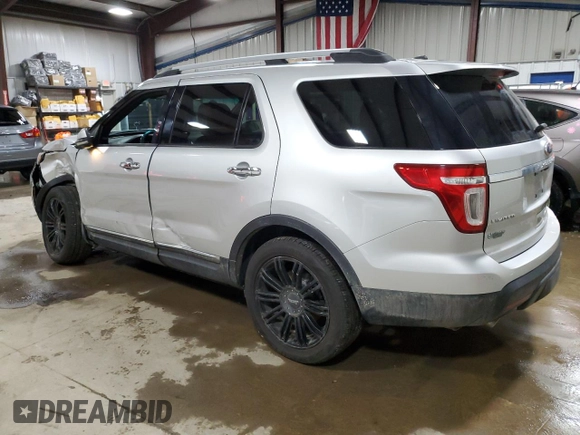 2012 Ford Explorer Limited with VIN 1FMHK8F83CGA94553, listed as a Copart auction lot 44381245 with 100,107 mi miles and Salvage Title. Bid and sale history available at DreamBid. Image 2.