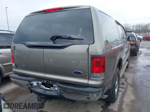 2003 Ford Excursion Limited with VIN 1FMNU43S83ED67584, listed as a IAAI auction lot 42076621 with 159,271 mi miles and . Bid and sale history available at DreamBid. Image 16.