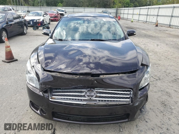 2011 Nissan Maxima 3.5 SV with VIN 1N4AA5AP8BC838066, listed as a Copart auction lot 52608205 with 99,096 mi miles and Salvage Title. Bid and sale history available at carsss.com. Image 5.