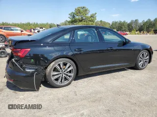 2021 Audi A6 Premium Plus with VIN WAUE8AF2XMN034062, listed as a Copart auction lot 47009385 with 8,674 mi miles and Salvage Title. Bid and sale history available at carsss.com. Image 3.