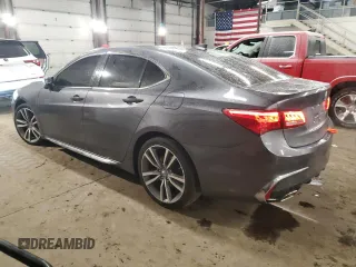 2020 Acura TLX w/Technology Pkg with VIN 19UUB2F41LA001689, listed as a Copart auction lot 41614065 with 84,736 mi miles and Salvage Title. Bid and sale history available at carsss.com. Image 2.
