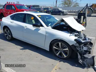 2025 Acura TLX Technology with VIN 19UUB5F48SA000569, listed as a IAAI auction lot 42396572 with Not provided miles and . Bid and sale history available at DreamBid. Image 1.