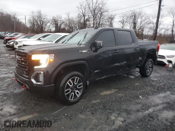 2021 GMC Sierra 1500 AT4 with VIN 3GTU9EET9MG326162, listed as a Copart auction lot 84890804 with 68,723 mi miles and Salvage Title. Bid and sale history available at carsss.com. Image 1.
