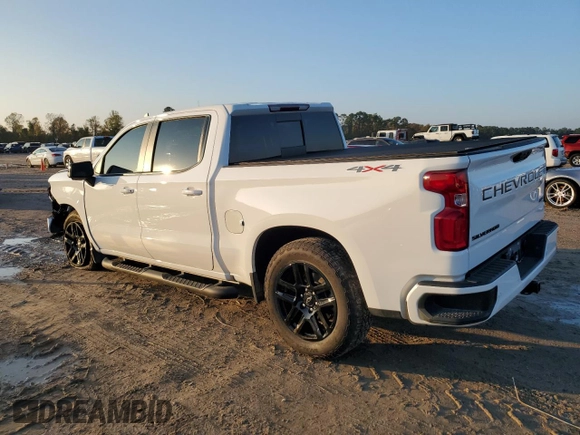 2023 Chevrolet Silverado 1500 RST with VIN 2GCUDEEDXP1145916, listed as a Copart auction lot 81837204 with Not Provided miles and Salvage Title. Bid and sale history available at DreamBid. Image 2.