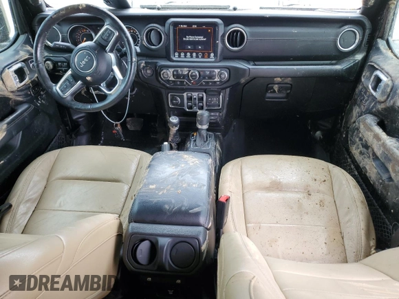 2018 Jeep Wrangler Unlimited Sahara with VIN 1C4HJXEG5JW211272, listed as a Copart auction lot 61765625 with 108,010 mi miles and Salvage title. Bid and sale history available at DreamBid. Image 8.
