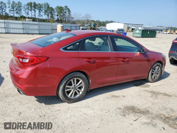 2017 Hyundai Sonata SE with VIN 5NPE24AFXHH588210, listed as a Copart auction lot 44403545 with 93,694 mi miles and Salvage Title. Bid and sale history available at carsss.com. Image 3.