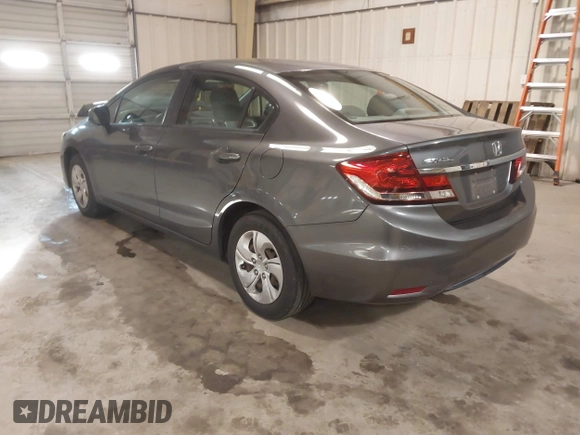 2013 Honda Civic LX z VIN 2HGFB2F50DH559408, wystawiony jako IAAI lot #41608166 z przebiegiem 155 745 mil mil oraz . Historia ofert i sprzedaży dostępna na DreamBid. Obrazek 3.