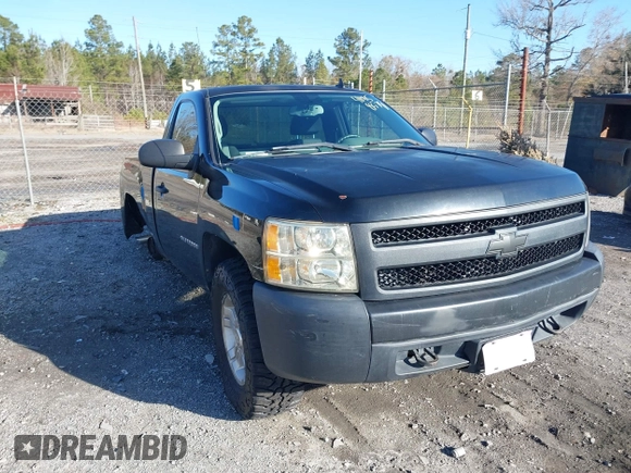 2008 Chevrolet Silverado 1500 Work Truck with VIN 1GCEK14C48Z320214, listed as a IAAI auction lot 41458578 with 126,088 mi miles. Bid and sale history available at carsss.com. Image 1.
