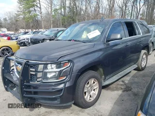 2017 Chevrolet Tahoe Commercial with VIN 1GNLCDEC2HR256539, listed as a IAAI auction lot 41718466 with 202,134 mi miles and . Bid and sale history available at DreamBid. Image 2.