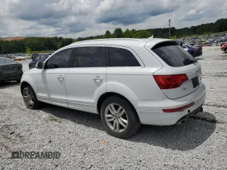 2013 Audi Q7 Premium Plus z VIN WA1LMAFE4DD000523, wystawiony jako Copart lot #60612425 z przebiegiem 190 132 mil mil oraz Czysty tytuł • Clean title. Historia ofert i sprzedaży dostępna na DreamBid. Obrazek 2.