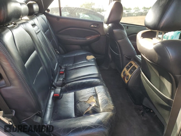 2003 Acura MDX Touring with VIN 2HNYD18663H518193, listed as a Copart auction lot 51569975 with Not Provided miles and Salvage Title. Bid and sale history available at DreamBid. Image 11.