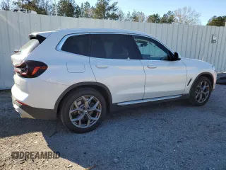 2022 BMW X3 sDrive30i with VIN WBX47DP0XNN186069, listed as a Copart auction lot 87093994 with 22,205 mi miles and Salvage Title. Bid and sale history available at DreamBid. Image 3.