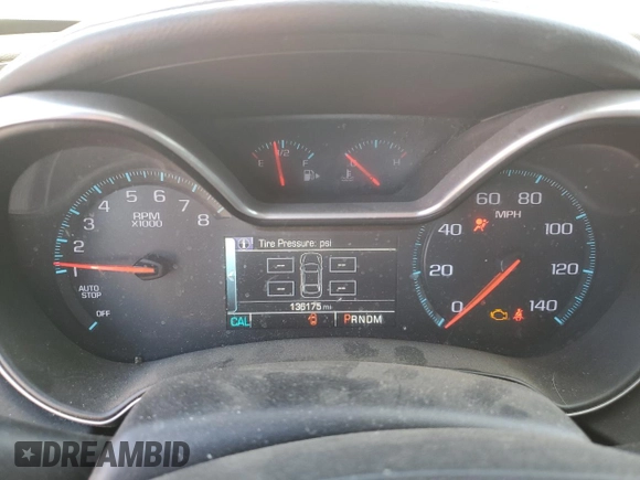 2015 Chevrolet Impala LT with VIN 2G1115SLXF9184893, listed as a Copart auction lot 47459105 with 136,175 mi miles and Salvage Title. Bid and sale history available at DreamBid. Image 9.