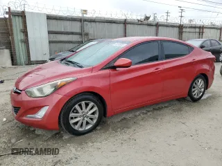 2014 Hyundai Elantra SE z VIN KMHDH4AE3EU159201, wystawiony jako Copart lot #55093635 z przebiegiem 93 402 mil mil oraz Szkoda całkowita • Salvage title. Historia ofert i sprzedaży dostępna na DreamBid. Obrazek 1.