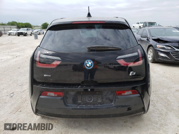2015 BMW i3 with VIN WBY1Z2C5XFV555688, listed as a Copart auction lot 46434433 with 0 mi miles. Bid and sale history available at carsss.com. Image 6.