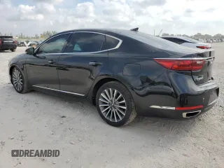 2017 Kia Cadenza Premium with VIN KNALB4J17H5048709, listed as a Copart auction lot 48437165 with 109,001 mi miles and Salvage Title. Bid and sale history available at carsss.com. Image 2.