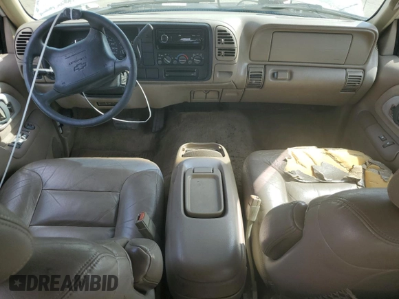 1997 Chevrolet Suburban with VIN 1GNEC16R5VJ301591, listed as a Copart auction lot 75965054 with 213,321 mi miles and Salvage Title. Bid and sale history available at carsss.com. Image 8.