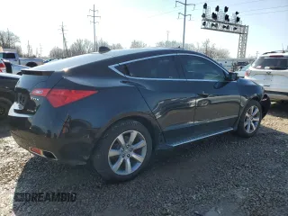2010 Acura ZDX Tech Pkg with VIN 2HNYB1H49AH501812, listed as a Copart auction lot 46252225 with 220,088 mi miles and Salvage Title. Bid and sale history available at carsss.com. Image 3.