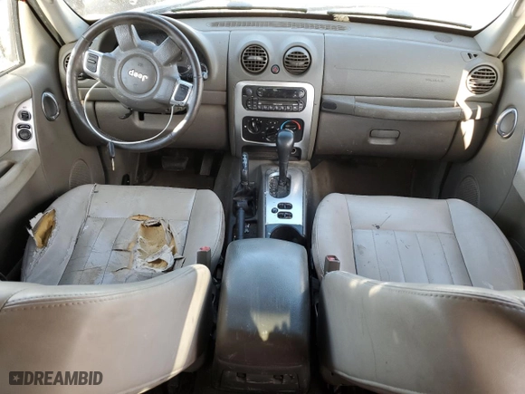 2005 Jeep Liberty Limited with VIN 1J8GL58K05W644703, listed as a Copart auction lot 81973854 with 0 mi miles and Non Repairable. Bid and sale history available at carsss.com. Image 8.