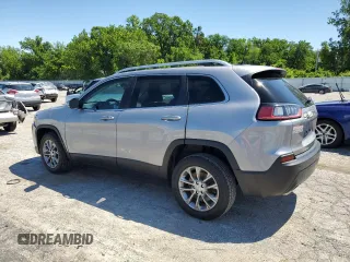 2021 Jeep Cherokee Latitude Lux with VIN 1C4PJLMX6MD103653, listed as a Copart auction lot 57706995 with 74,993 mi miles and Salvage title. Bid and sale history available at DreamBid. Image 2.