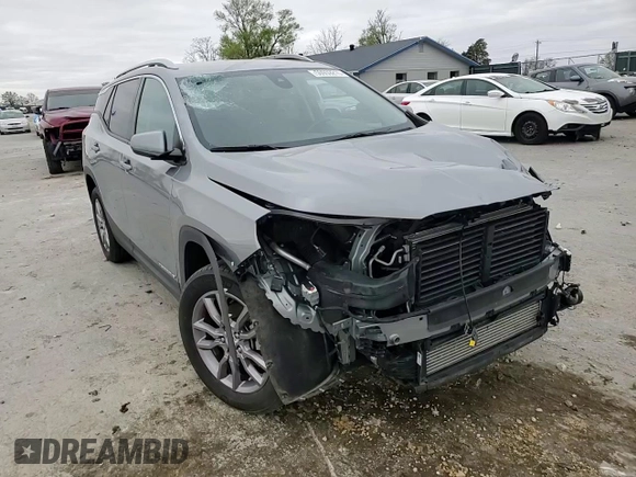 2023 GMC Terrain SLT with VIN 3GKALVEG9PL180935, listed as a Copart auction lot 50959215 with 42,604 mi miles and Salvage Title. Bid and sale history available at carsss.com. Image 12.