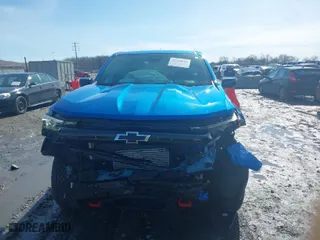 2023 Chevrolet Colorado 4WD Z71 with VIN 1GCPTDEKXP1247067, listed as a IAAI auction lot 41760802 with 21,259 mi miles. Bid and sale history available at carsss.com. Image 12.