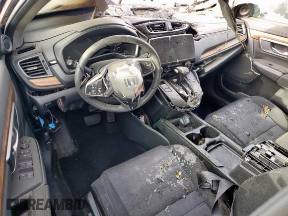2019 Honda CR-V EX with VIN 5J6RW2H51KA021724, listed as a Copart auction lot 50596315 with 0 mi miles and Clean Title. Bid and sale history available at carsss.com. Image 8.
