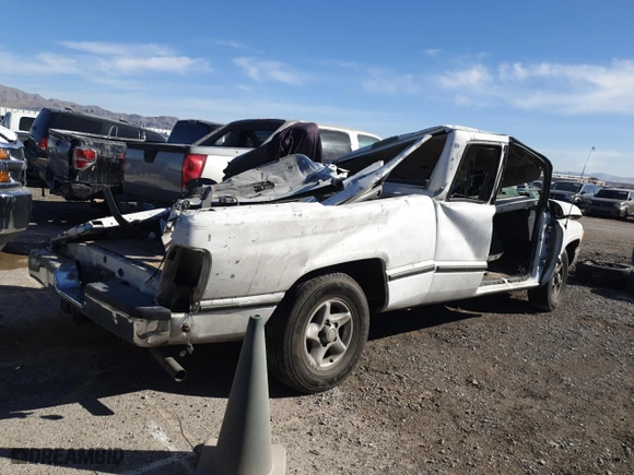 1997 Dodge Ram 1500 with VIN 1B7HC13Y9VJ519289, listed as a Copart auction lot 88572675 with 0 mi miles and Non Repairable. Bid and sale history available at carsss.com. Image 3.