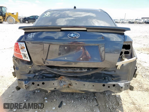 2014 Subaru WRX WRX Premium with VIN JF1GV7F69EG011247, listed as a Copart auction lot 56462545 with 134,924 mi miles and Salvage title. Bid and sale history available at DreamBid. Image 6.