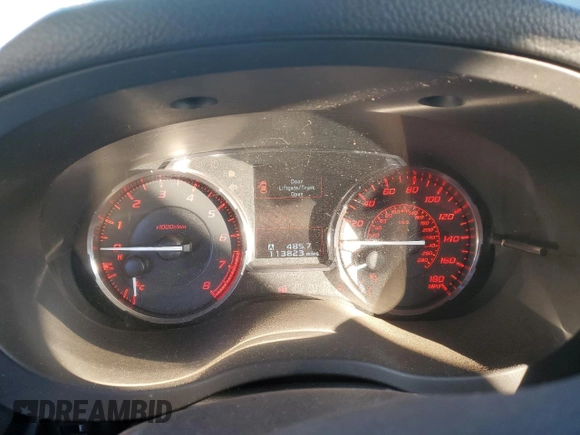2017 Subaru WRX Limited with VIN JF1VA1J67H8832370, listed as a Copart auction lot 87927935 with 113,823 mi miles and Salvage title. Bid and sale history available at DreamBid. Image 9.
